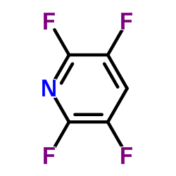 2,3,5,6-Tetrafluoropyridine Structure