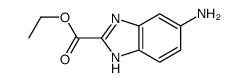 1H-苯并[D]咪唑-2-甲酸 5-氨基-,乙酯结构式