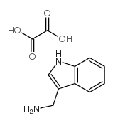 3-(氨甲基)吲哚草酸酯结构式
