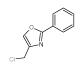 4-氯甲基-2-苯基-唑结构式