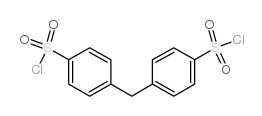 4,4'-methylenebis(benzenesulfonyl chloride) Structure