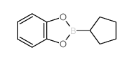 8-cyclopentyl-7,9-dioxa-8-borabicyclo[4.3.0]nona-1,3,5-triene structure