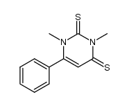 1,3-dimethyl-6-phenyl-1H-pyrimidine-2,4-dithione Structure