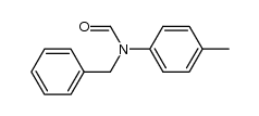N-benzyl-N-(p-tolyl)formamide Structure