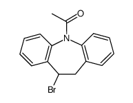 5-Acetyl-10-bromo-10,11-dihydro-5H-dibenz[b,f]azepine结构式