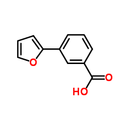 3-(Furan-2-yl)benzoic acid Structure
