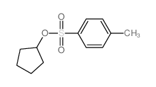 1-cyclopentyloxysulfonyl-4-methyl-benzene结构式