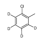 2-氯甲苯-3,4,5,6-D4结构式
