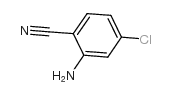 2-氨基-4-氯苯腈结构式