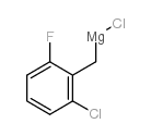 magnesium,1-chloro-3-fluoro-2-methanidylbenzene,chloride Structure