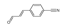 p-cyanocinnamaldehyde结构式
