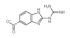 2-Guanidine-5-nitrobenzimidazole结构式