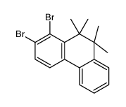 1,2-dibromo-9,9,10,10-tetramethylphenanthrene Structure