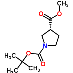 (R)-1-Boc-3-羧基吡咯烷甲酯图片