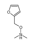 furan-2-ylmethoxy(dimethyl)silane Structure
