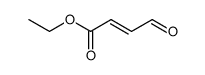 4-oxo-but-2-enoic acid ethyl ester Structure