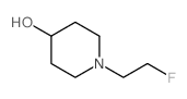 1-(2-氟乙基)-4-羟基哌啶结构式