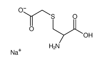 sodium,2-[(2R)-2-amino-2-carboxyethyl]sulfanylacetate Structure