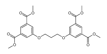 1,3-bis-[3,5-bis(methoxycarbonyl)phenoxy]propane Structure