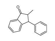 2-methyl-3-phenyl-2,3-dihydroinden-1-one Structure