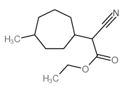 ethyl 2-cyano-2-(4-methylcycloheptyl)acetate结构式