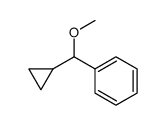 α-(Cyclopropyl)benzyl methyl ether结构式
