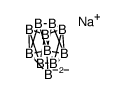 sodium tridecahydroundecaborate Structure