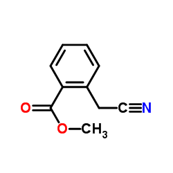 Methyl 2-(cyanomethyl)benzoate Structure
