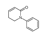 1-Phenyl-5,6-dihydropyridin-2(1H)-one结构式