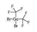 dibromo-bis(trifluoromethyl)germane Structure