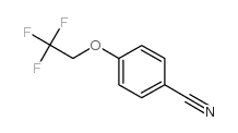 4-(2,2,2-trifluoroethoxy)benzonitrile Structure