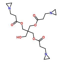 Pentaerythritol tris-[3-(1-aziridinyl)-propionate] Structure