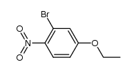 2-bromo-4-ethoxy-1-nitro-benzene结构式