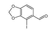 4-iodo-1,3-benzodioxole-5-carbaldehyde Structure