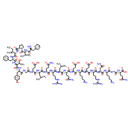(Leu13)-Motilin (human, porcine) trifluoroacetate salt Structure