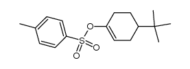 toluene-4-sulfonic acid 4-tert-butylcyclohex-1-en-1-yl ester Structure