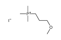 3-methoxypropyl(trimethyl)phosphanium,iodide Structure