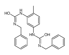 1-benzyl-3-[3-(benzylcarbamoylamino)-4-methylphenyl]urea Structure