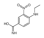 4-(ethylamino)-3-nitrobenzamide Structure