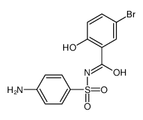 N-(4-aminophenyl)sulfonyl-5-bromo-2-hydroxybenzamide Structure
