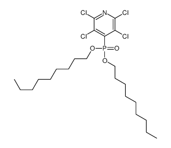 2,3,5,6-tetrachloro-4-di(nonoxy)phosphorylpyridine结构式