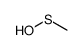 Methanesulfenic acid结构式