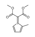 2-methylthiopheniobis(methoxycarbonyl)methanide结构式