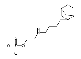 2-[[4-(2-Norbornyl)butyl]amino]ethanethiol sulfate结构式