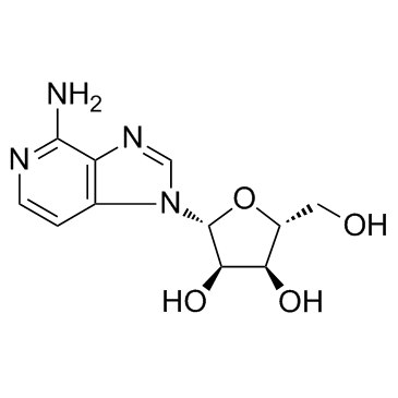 3-Deazaadenosine Structure
