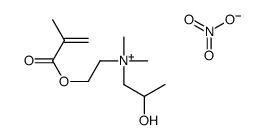 [2-hydroxypropyl]dimethyl[2-[(2-methyl-1-oxoallyl)oxy]ethyl]ammonium nitrate Structure