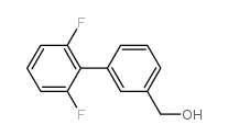 3-(2,6-Difluorophenyl)benzyl alcohol Structure