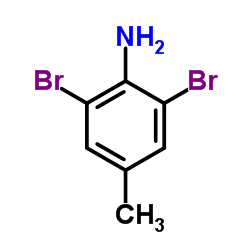 2,6-Dibromo-p-toluidine Structure