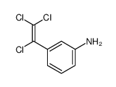 3-(1,2,2-三氯乙烯)苯胺结构式