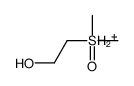 2-Hydroxyethyl-dimethylsulfoxonium Structure